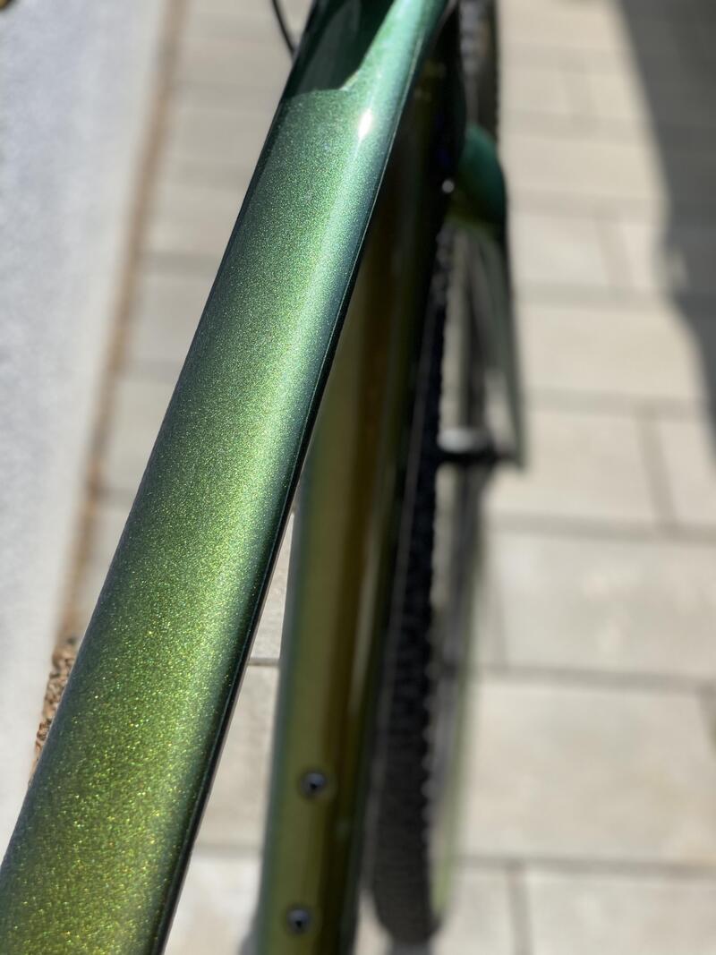 Bikeshield frame bescherming Light Glossy protectie sticker | fiets folie