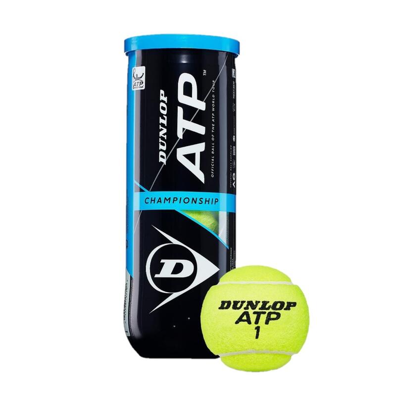 Balles de tennis ATP CHAMPIONSHIP (Jaune)