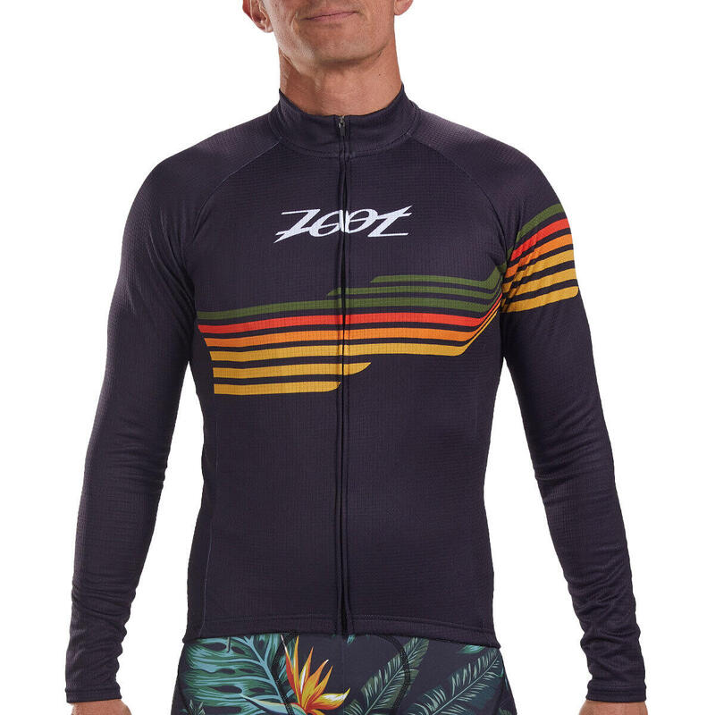 Maillot Ciclismo manga larga Hombre ZOOT LTD THERMO WAIKOLOA Azul