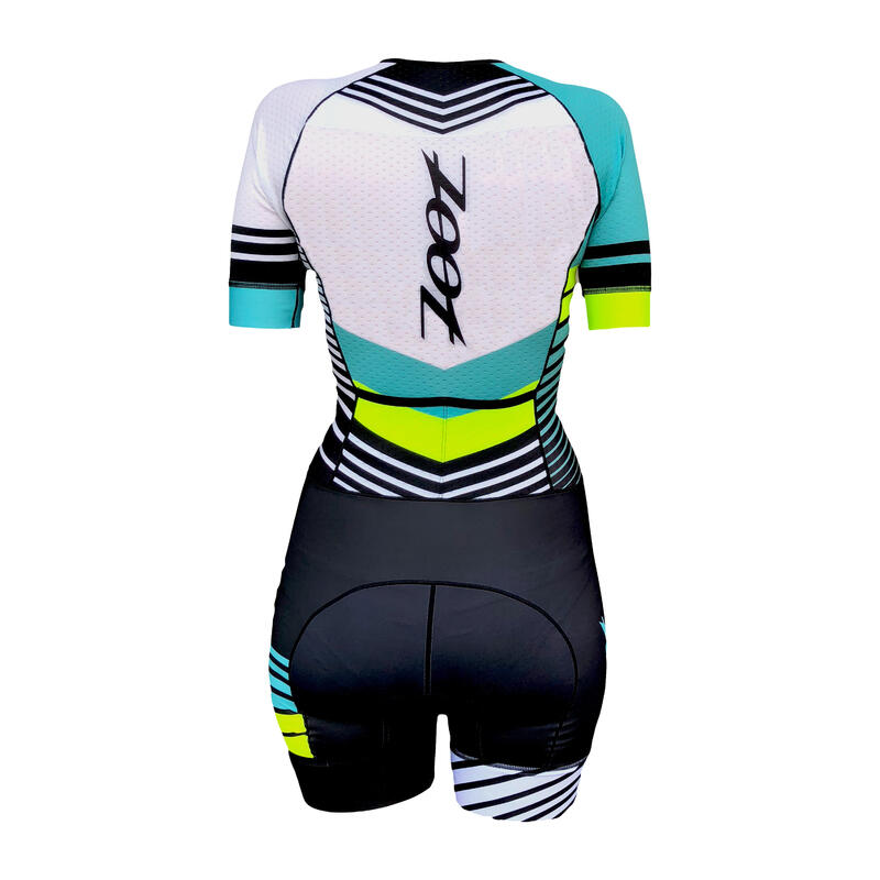 Triatlón-Anzug El equipo de trajes de triatlón Aero de mujeres. ZOOT