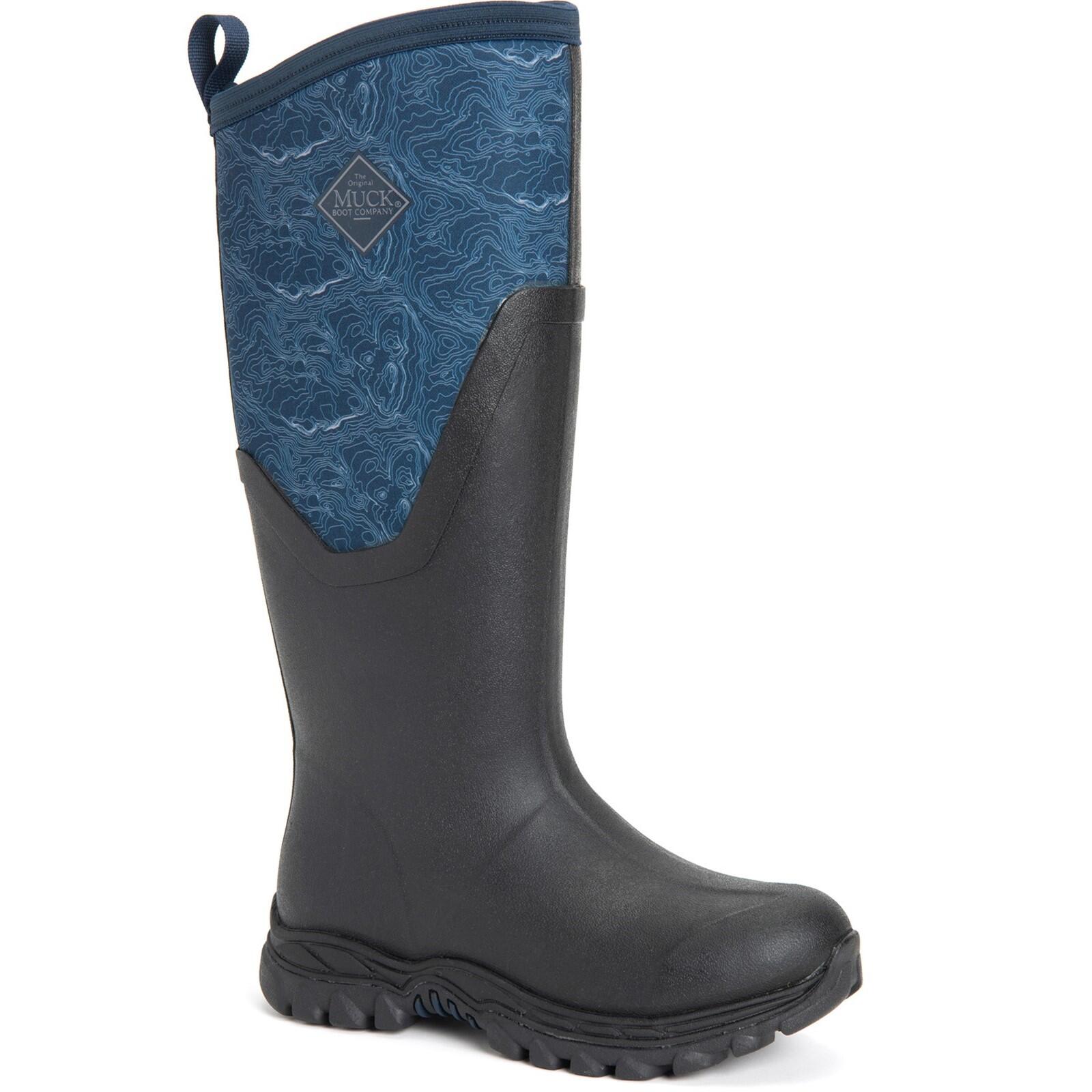 MUCK BOOTS Arctic Sport II Tall Textile/Weather Wellingtons BLUE