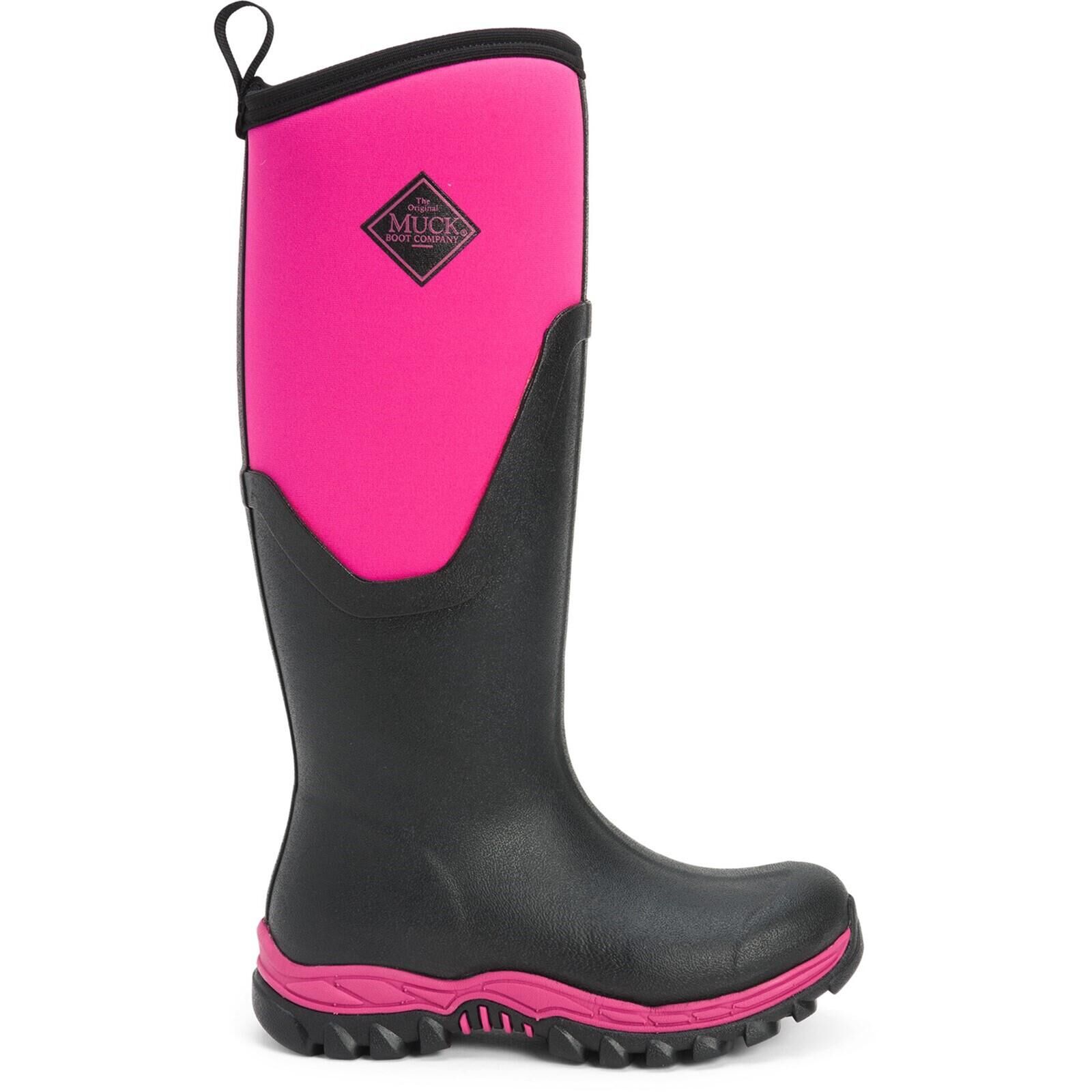 MUCK BOOTS Arctic Sport II Tall Textile/Weather Wellingtons BLACK