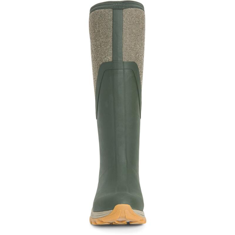 Muck Boot Arctic Sport II Tall - Olive/Tweed - Dames - Winterlaarzen