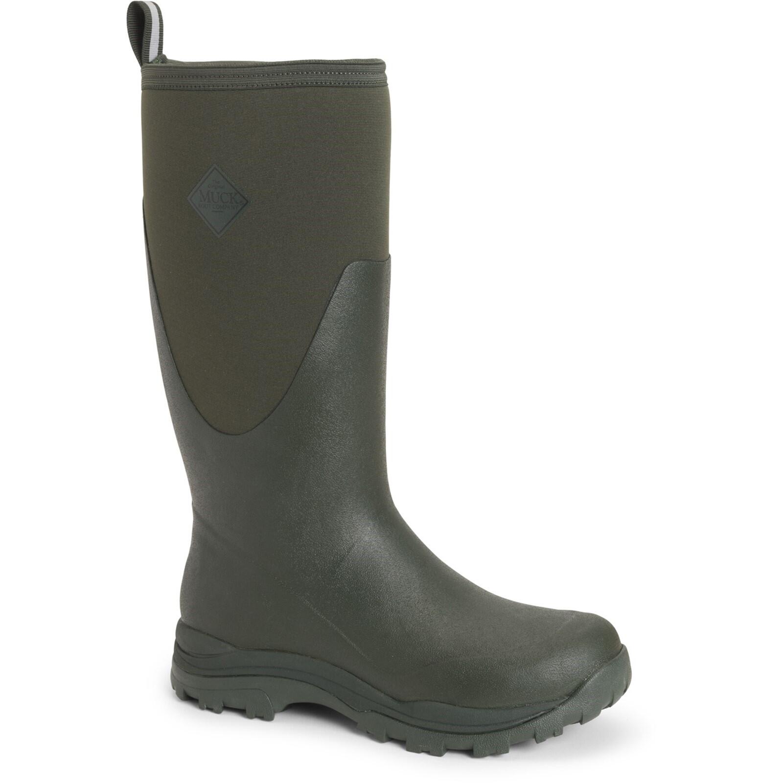 Outpost Textile/Weather Wellingtons GREEN 2/5