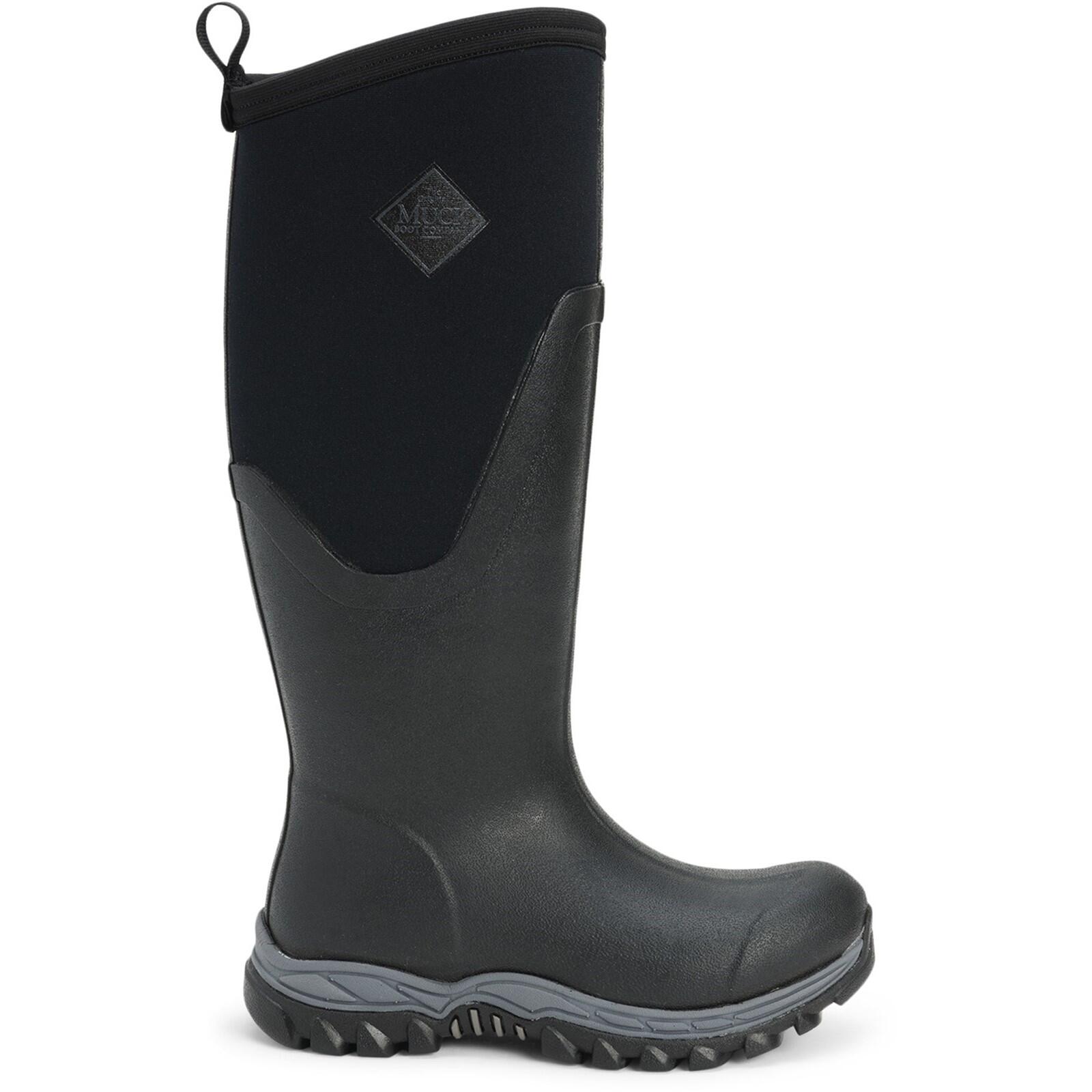 Arctic Sport II Tall Textile/Weather Wellingtons BLACK 1/7