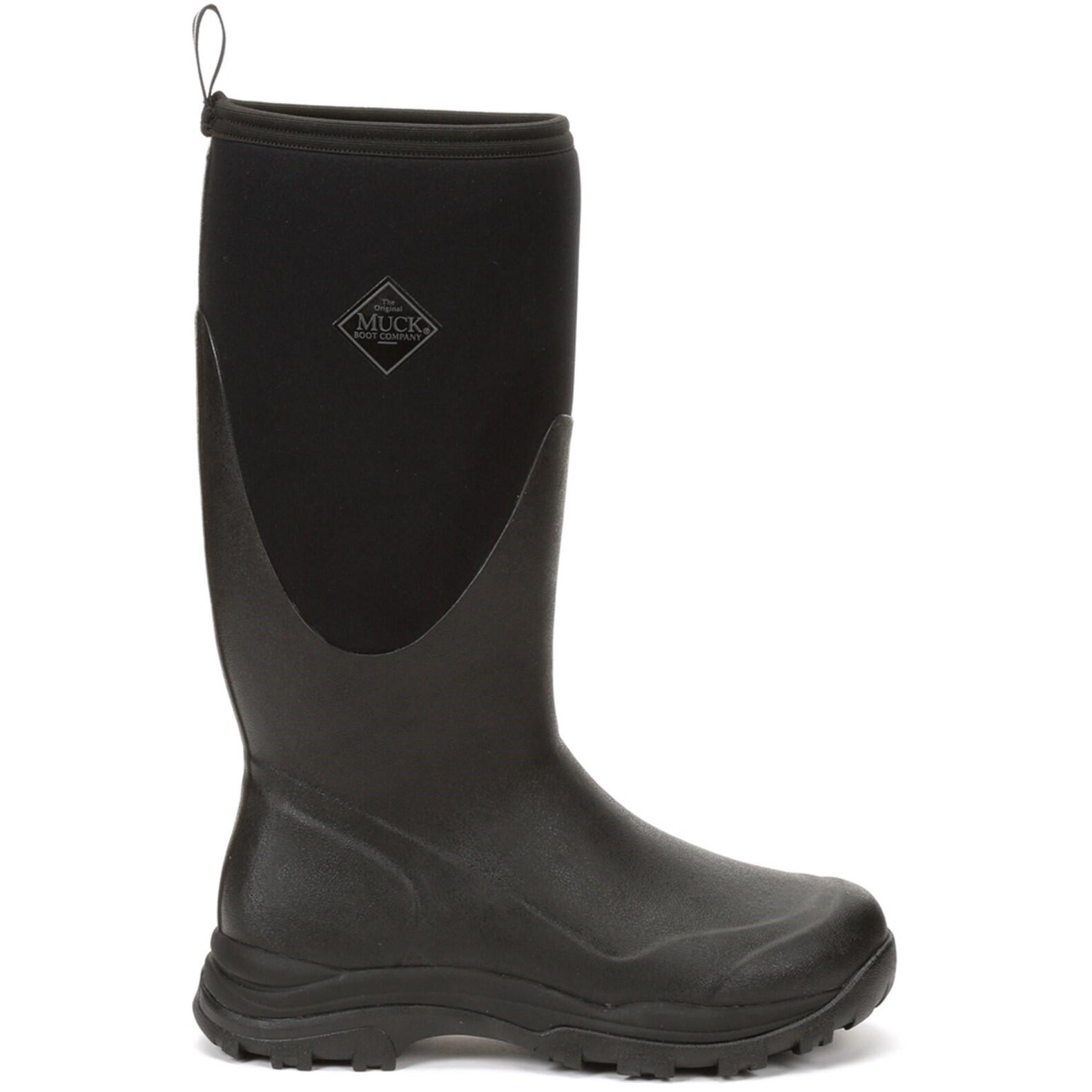 MUCK BOOTS Outpost Textile/Weather Wellingtons BLACK