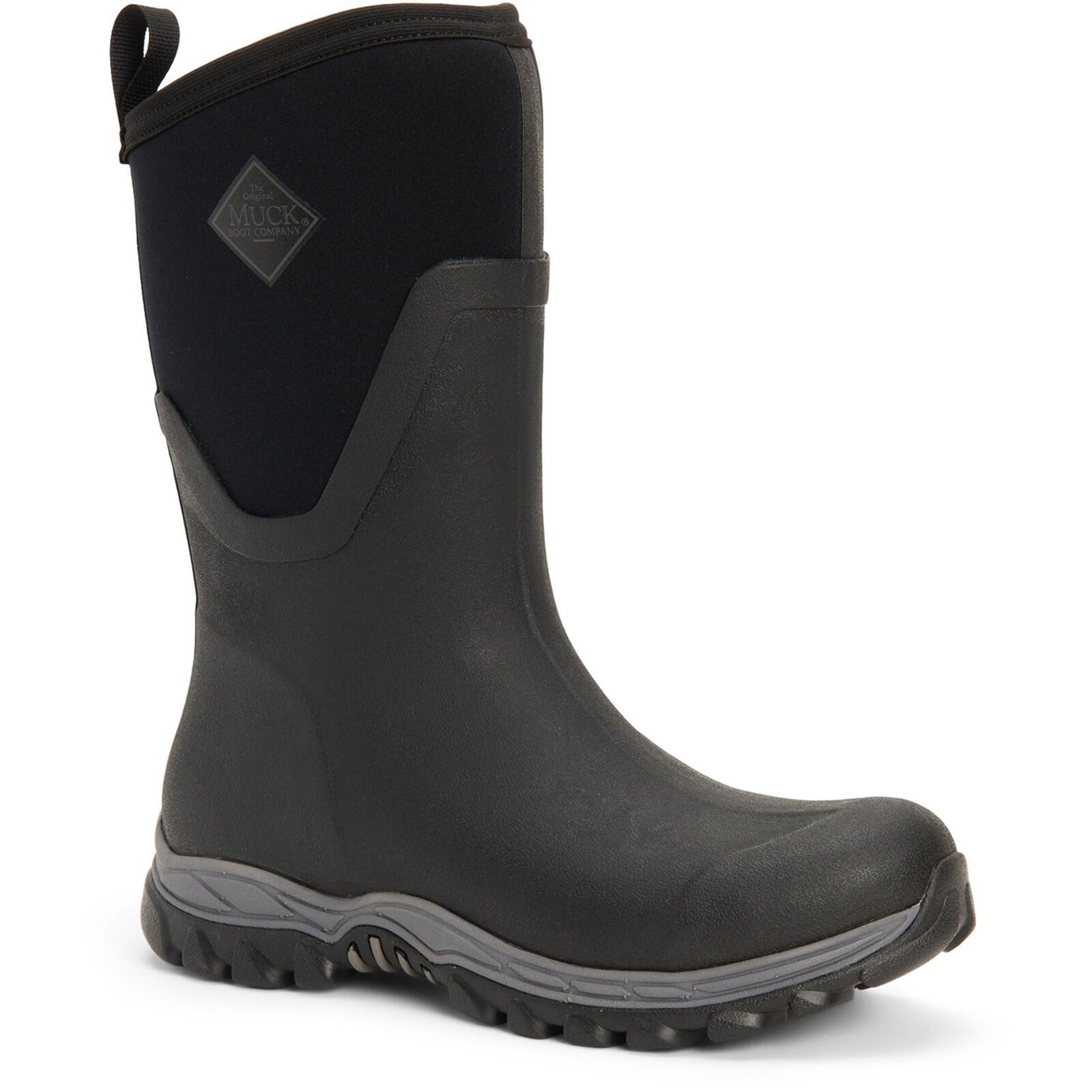 Arctic Sport Mid Textile/Weather Wellingtons BLACK 2/5