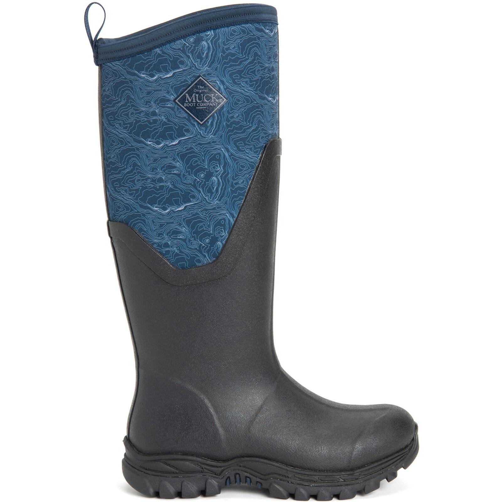 MUCK BOOTS Arctic Sport II Tall Textile/Weather Wellingtons BLUE