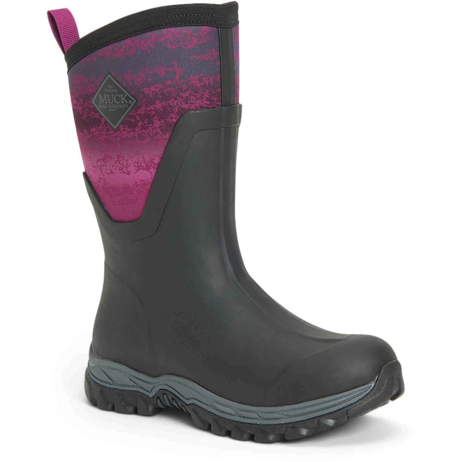 Arctic Sport Mid Textile/Weather Wellingtons BLACK 2/5