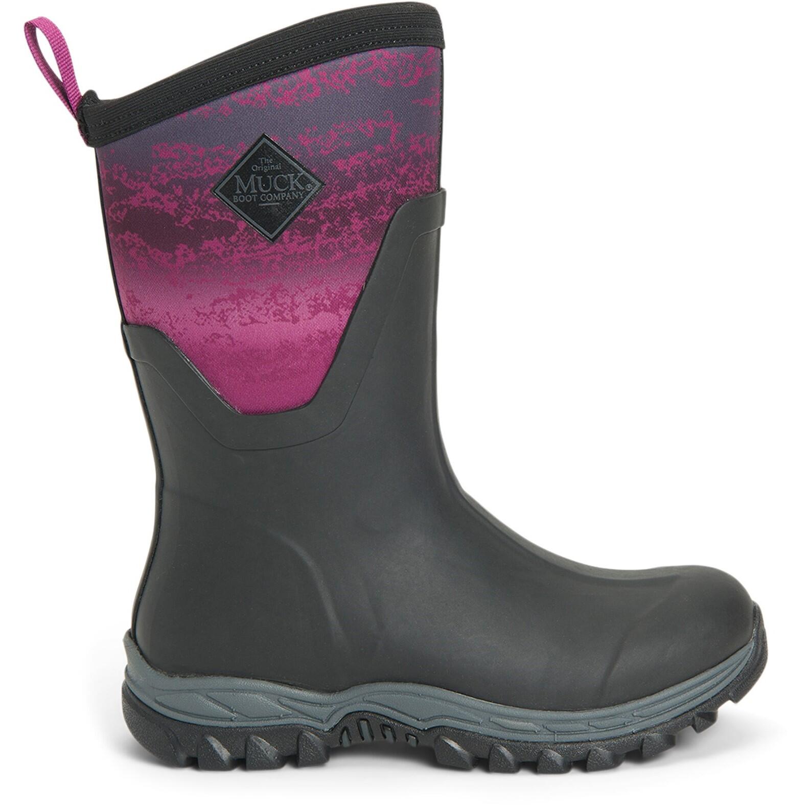 Arctic Sport Mid Textile/Weather Wellingtons BLACK 1/5