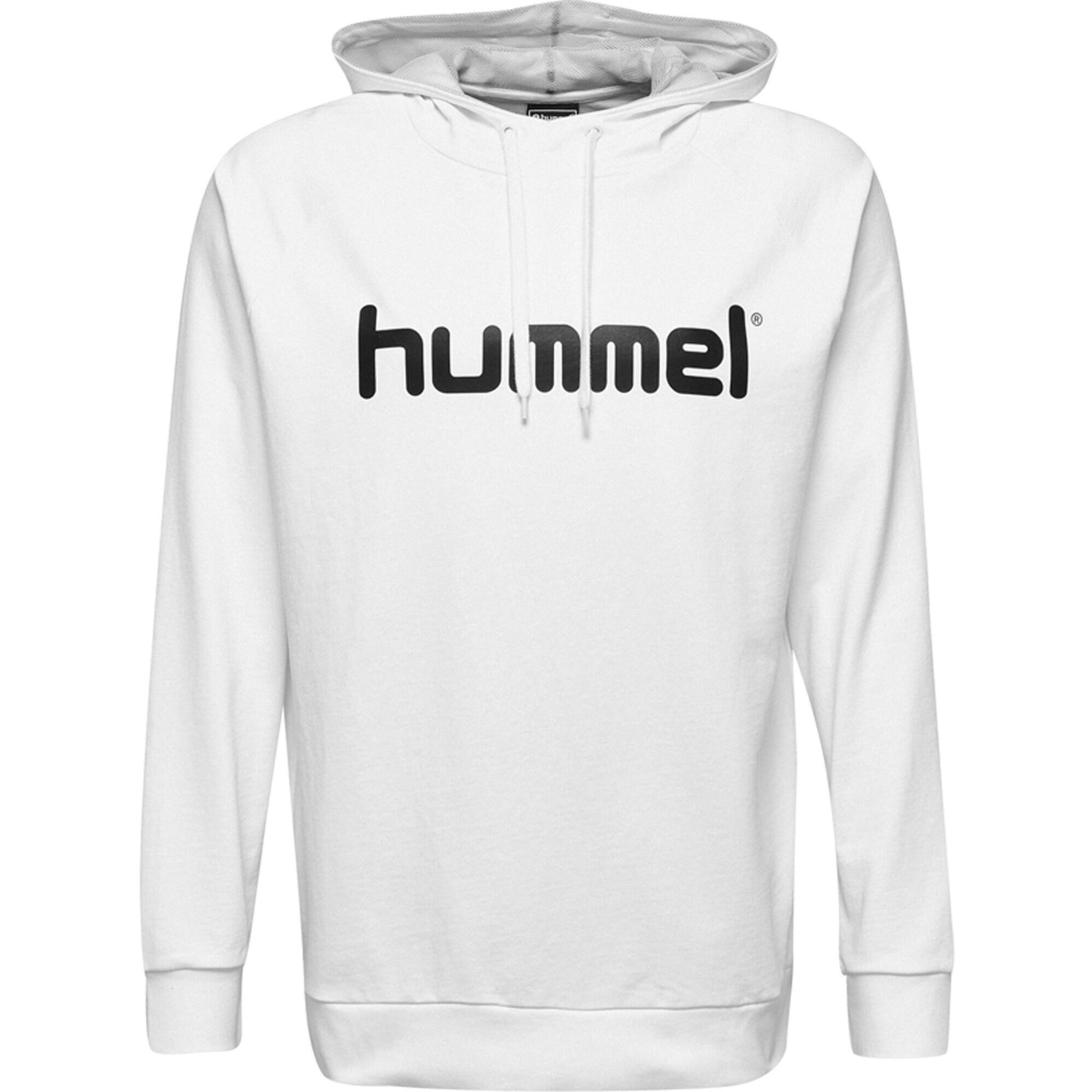 Hummel Felpa con cappuccio Logo in cotone