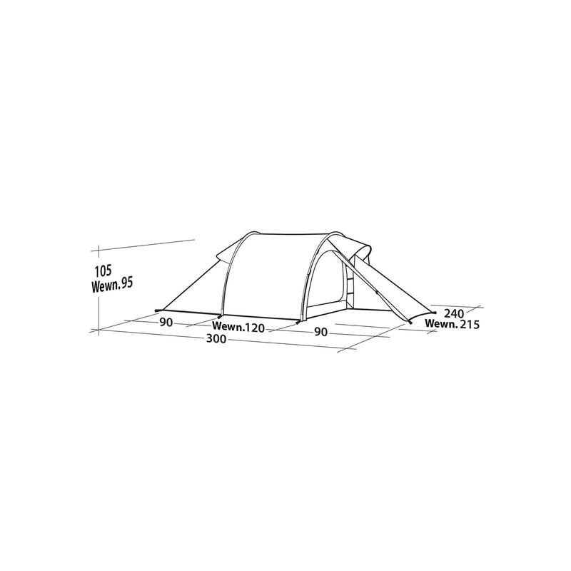 Robens Goshawk 2 Persoons Tent Tunneltent