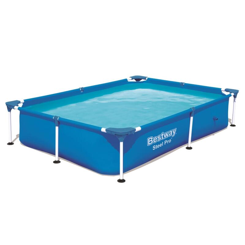 Bestway Zwembad met stalen frame 221x150x43 cm 56401