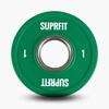 Suprfit Mini Bumper Plates (à l'unité) - 1 kg