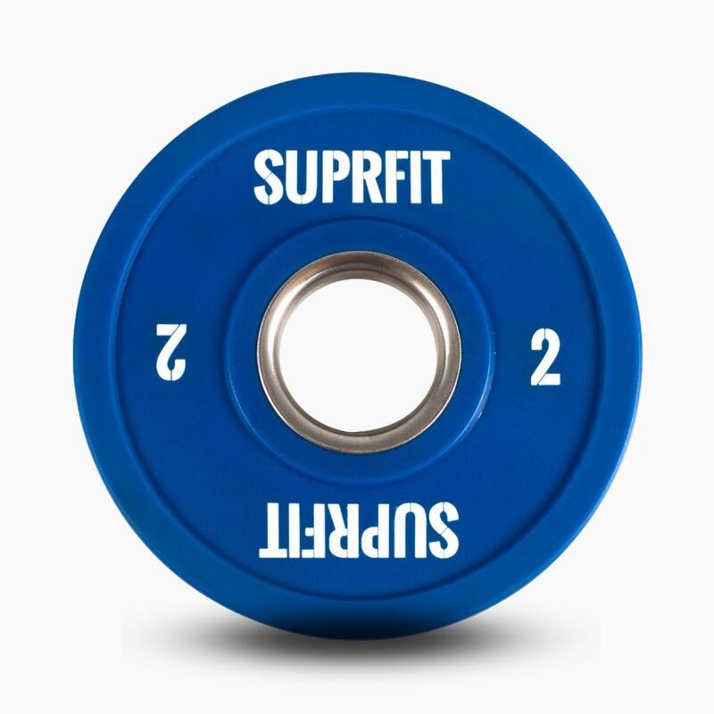 Talerz do treningu siłowego Suprfit Mini Bumper Plates