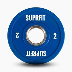 Suprfit Mini Bumper Plates (enkel) - 2 kg