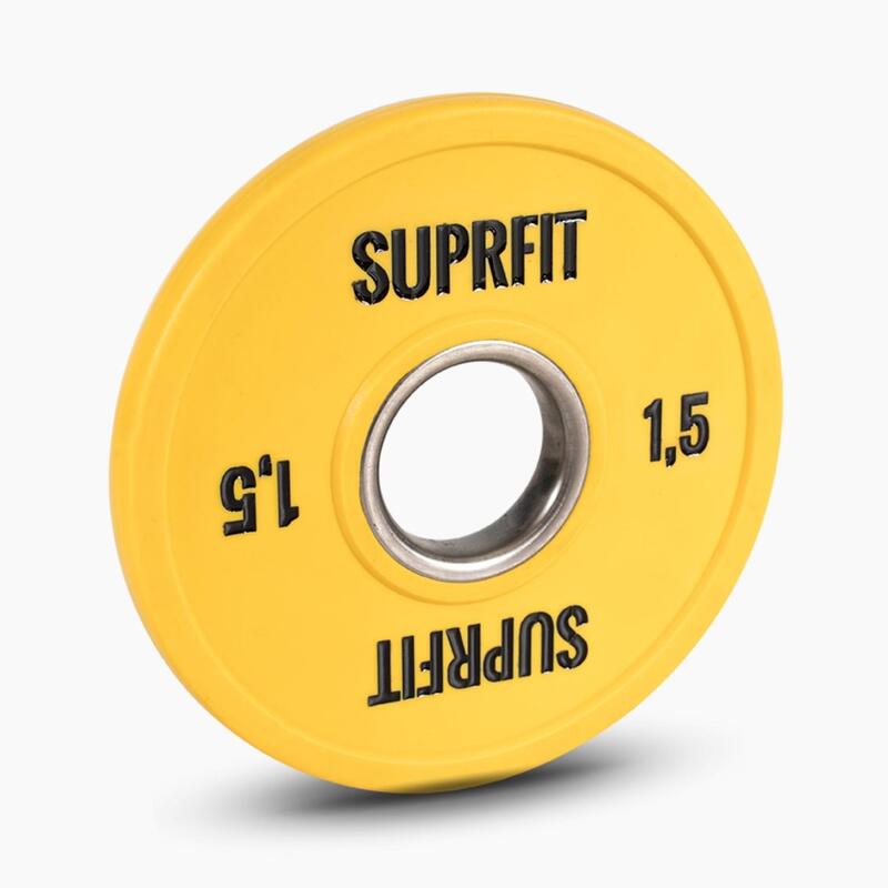 Suprfit Mini Bumper Plates (einzeln) - 1,5 kg