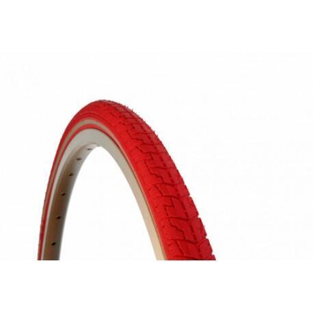 Buitenband 28X1,40" / 37-622 No Puncture - Rood Met Reflectie