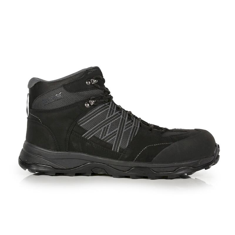 Bottines de sécurité CLAYSTONE S3 Homme (Noir / Granite)