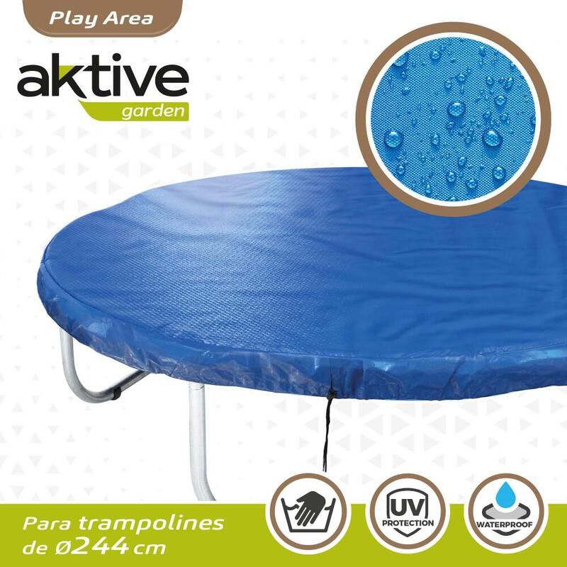 Protetor de mini-trampolim à prova d'água Aktive com proteção UV