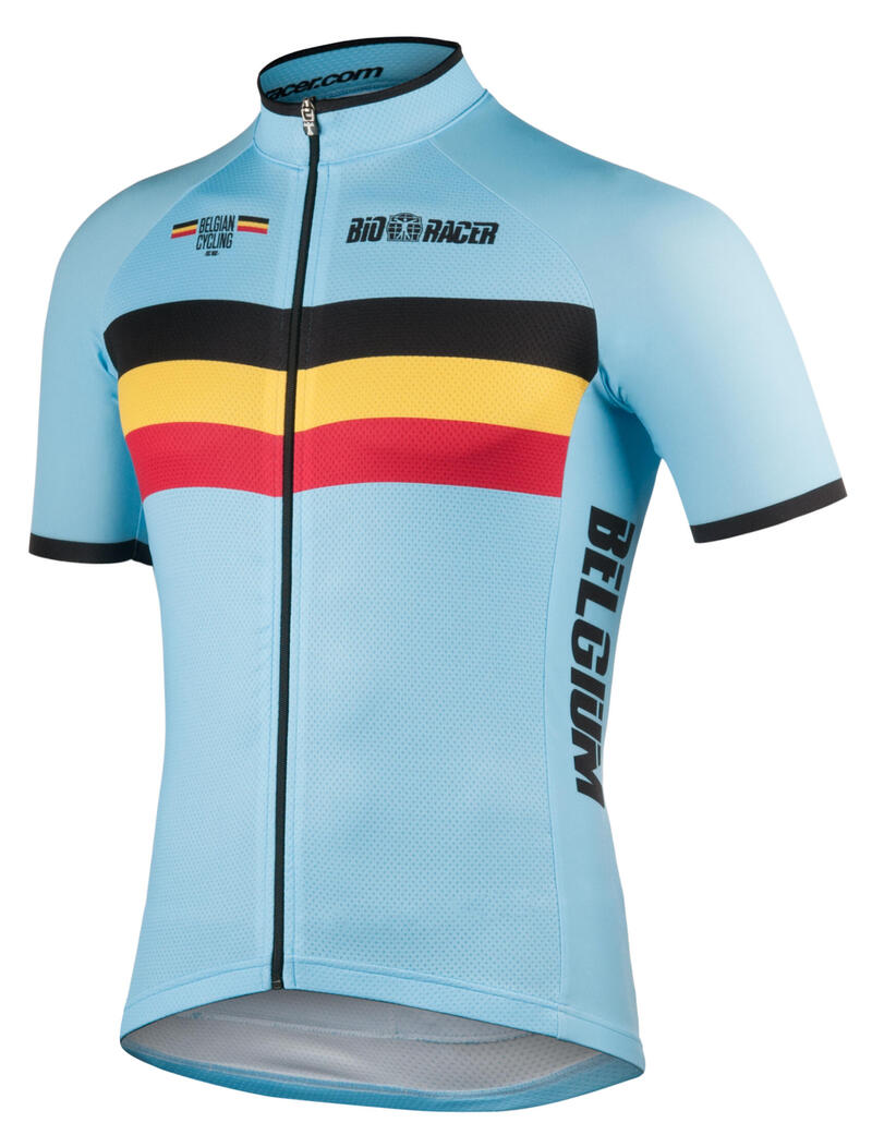 Bioracer Official Team Belgium (2022) - Maillot Ciclismo - Azul