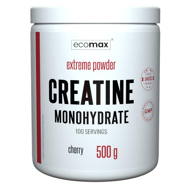 ECOMAX Creatine Monohydrate 500g puszka