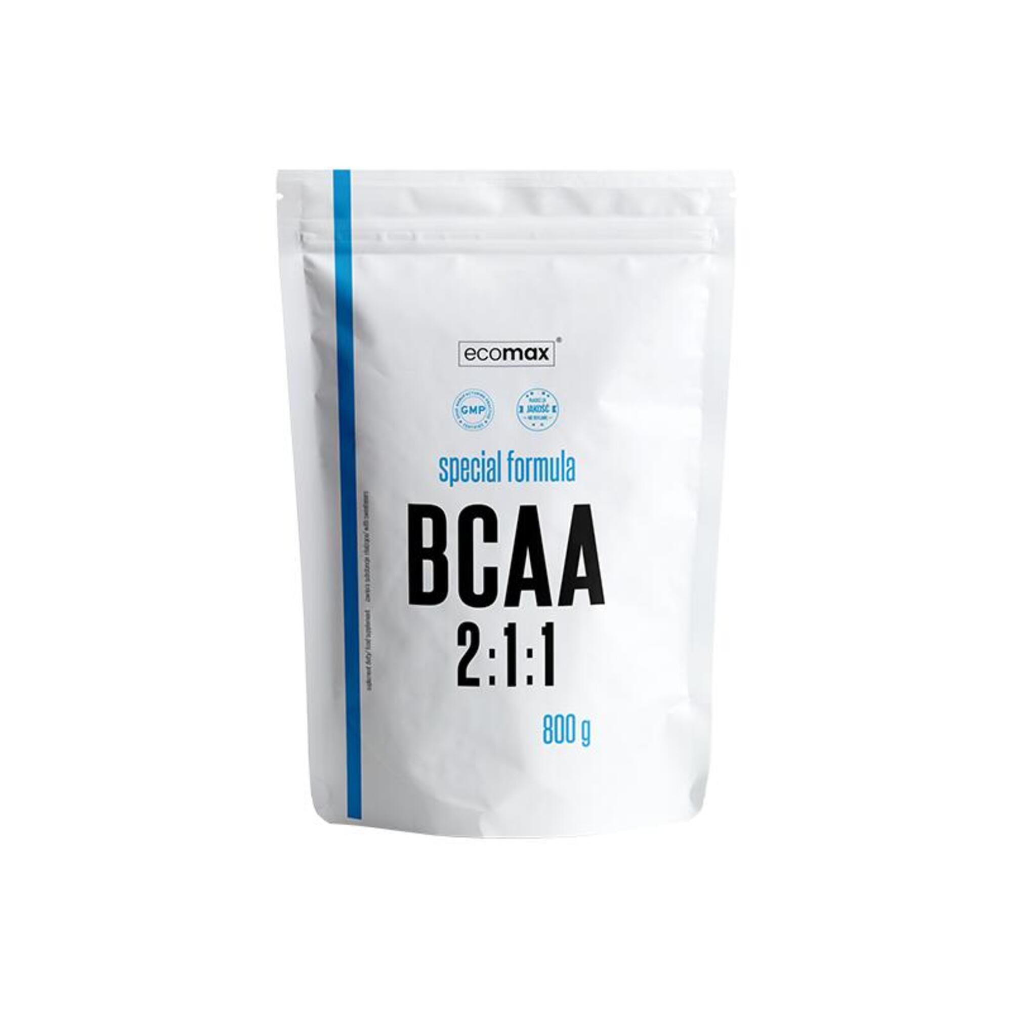 ECOMAX BCAA 2:1:1 800 g worek