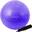 Ballon de Pilates et de yoga, résistant - 65cm Violet - gonfleur inclus