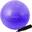 Ballon de Pilates et de yoga, résistant - 55cm Violet - gonfleur inclus