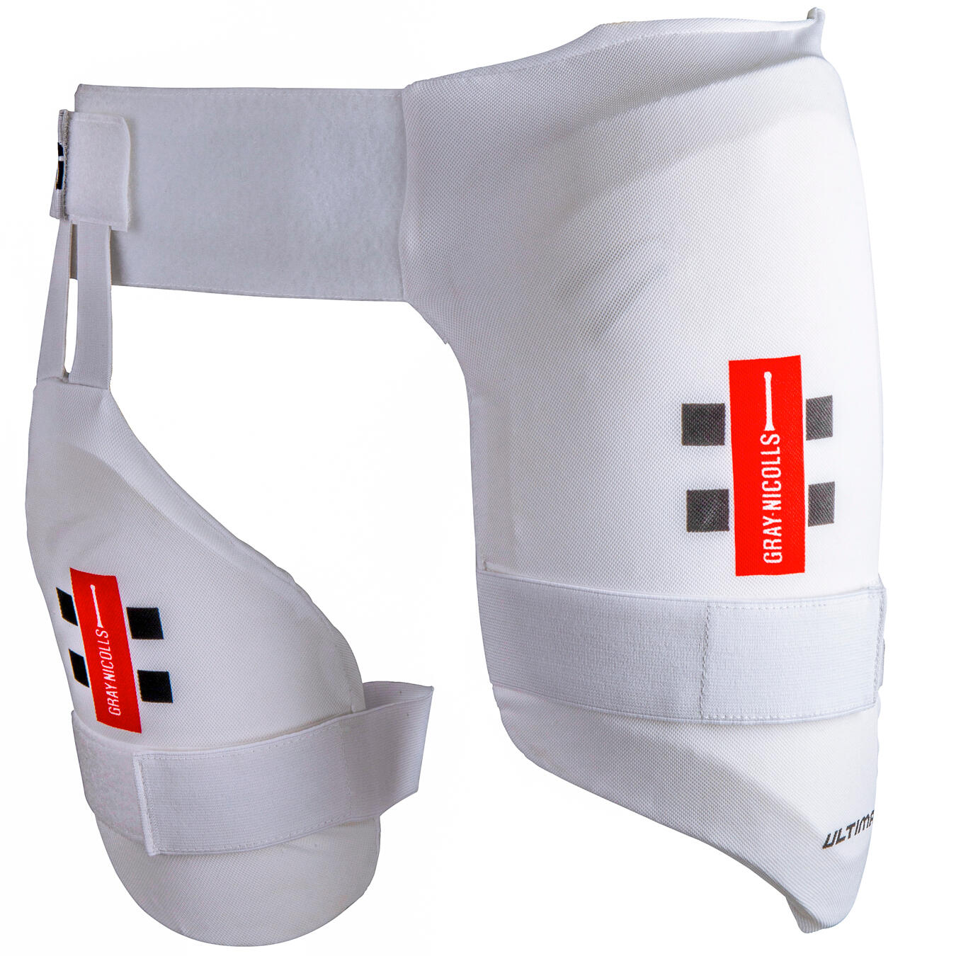 GRAY-NICOLLS All In One Academy Thigh Pads, White, LH