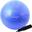 Ballon de Pilates et de yoga, résistant - 65cm Bleu - gonfleur inclus