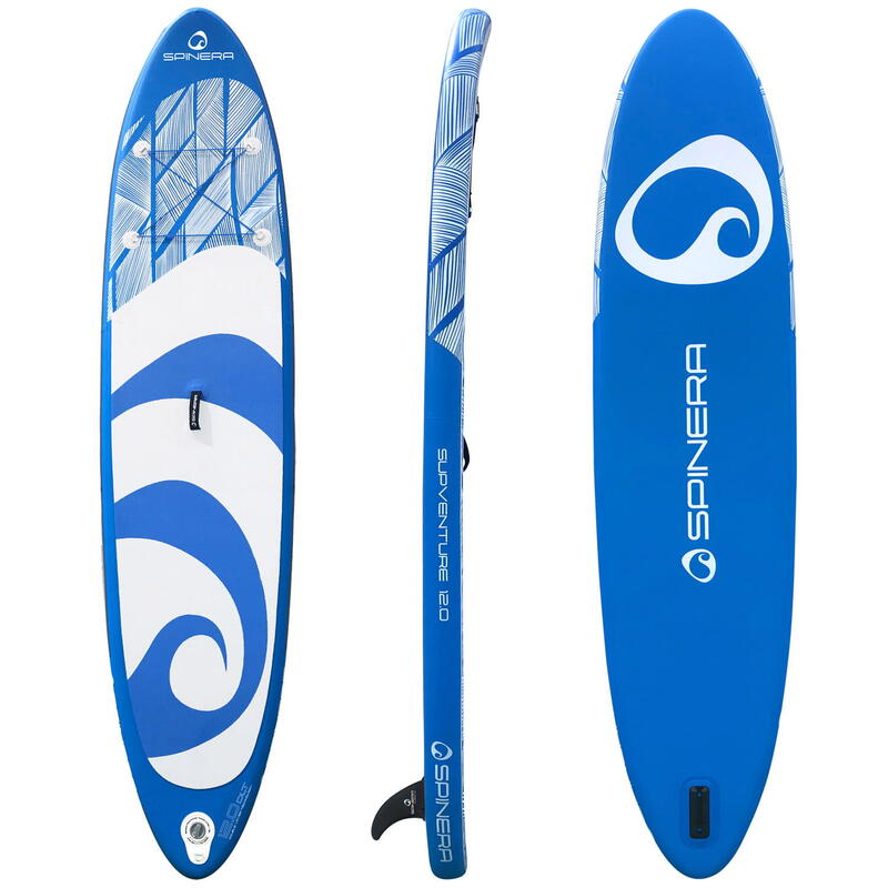 SPINERA Supventure 12'0" DLT SUP Board Stand Up Paddle opblaasbare surfplank
