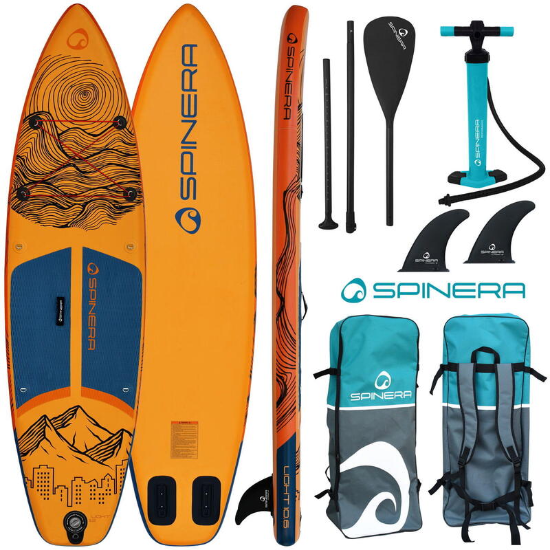 SP Spiner Light 10'6 "tablero