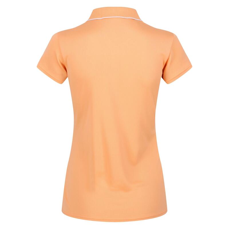 Maverik V Kurzärmeliges Walkingshirt für Damen - Orange