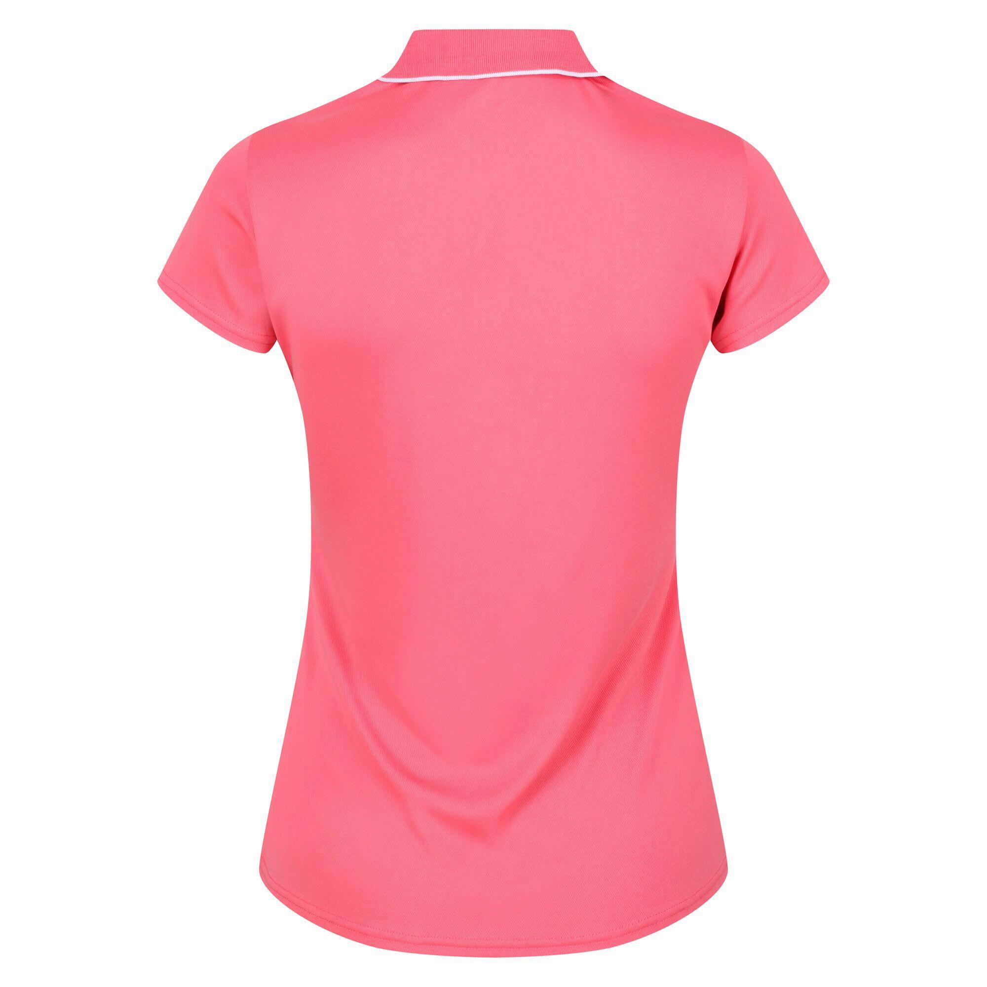 Maverik V Women's Walking Short Sleeve T-Shirt - Tropical Pink 6/6