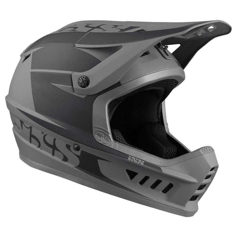 XACT Evo Fullface Helm - Zwart-Grafiet