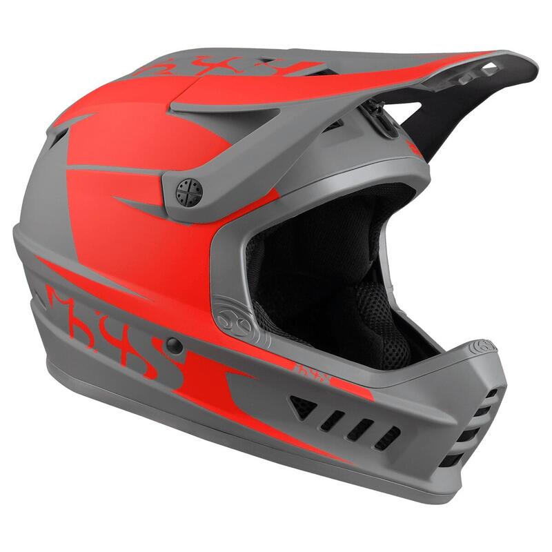 XACT Evo Fullface Helm - Rood-Grafiet