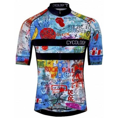 Maillot ciclismo manga corta Rock N Roll Hombre