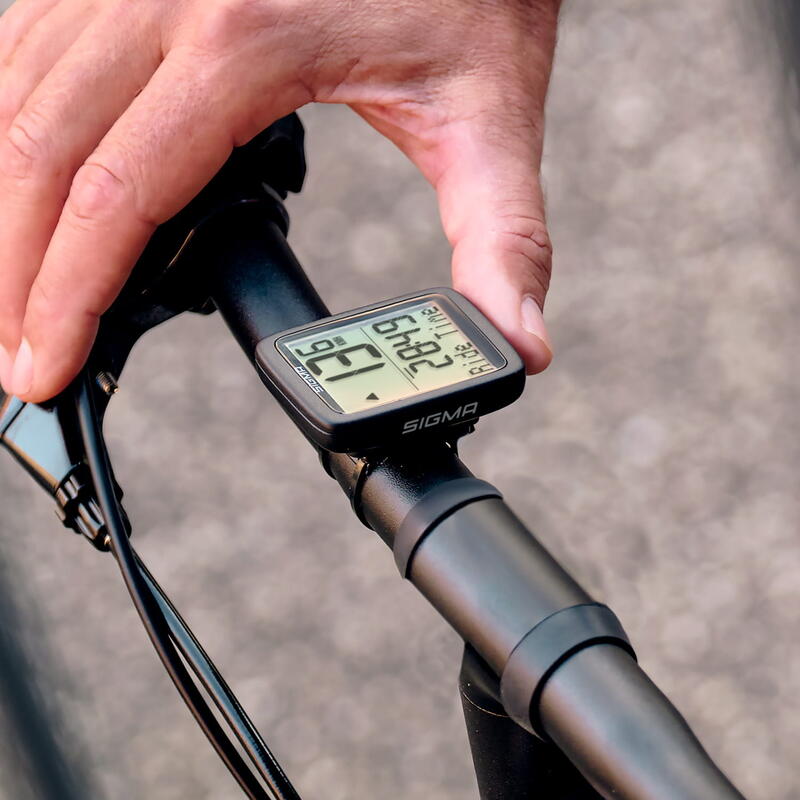 Compteur de vélo compact sans fil avec Rappel d'entretien, Accessoires  pour vélo