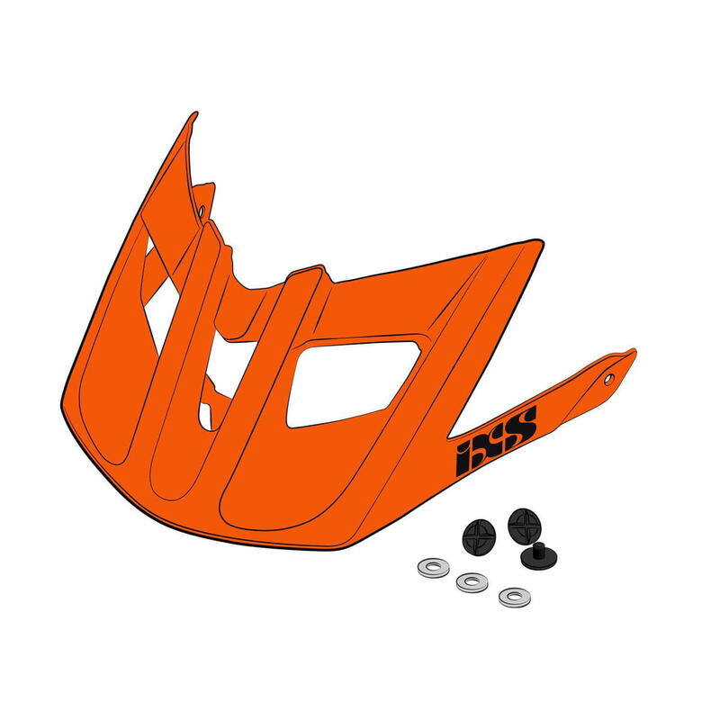 Visera + Pins Trail EVO - naranja