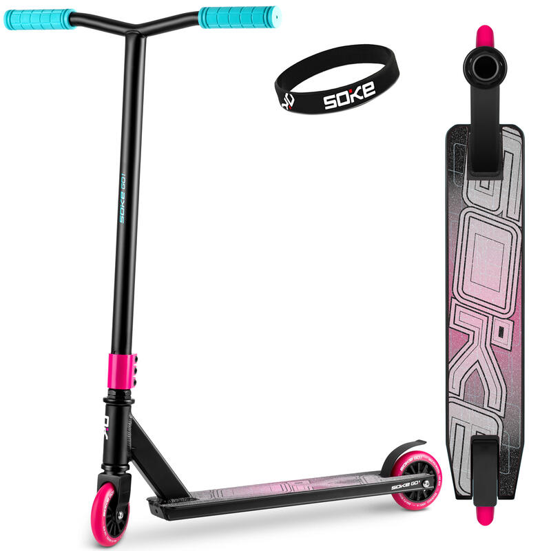 Patinete de estilo libre adulto wyczynowa Soke Go rosa