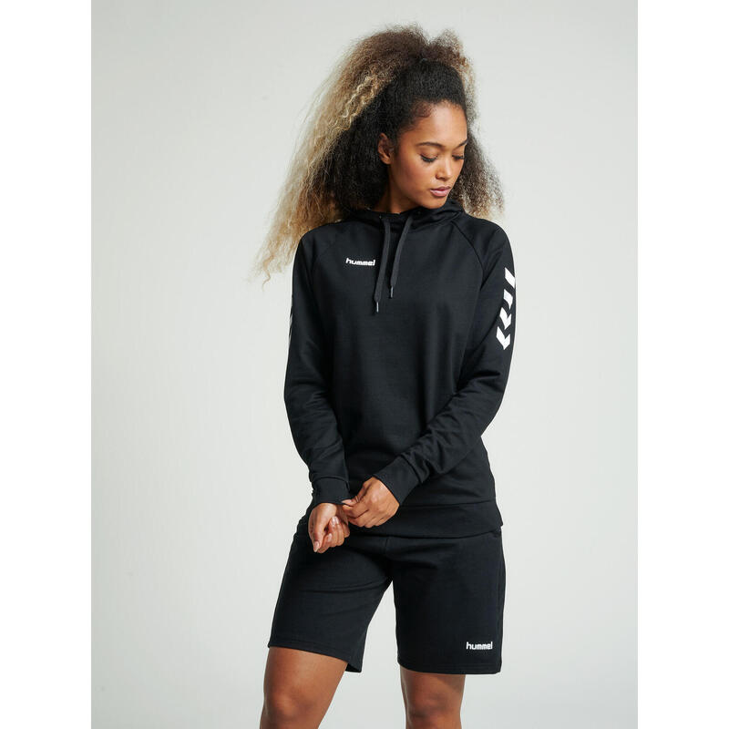 Cotton Kapuzenpullover Hmlgo Multisport Femme Respirant Hummel