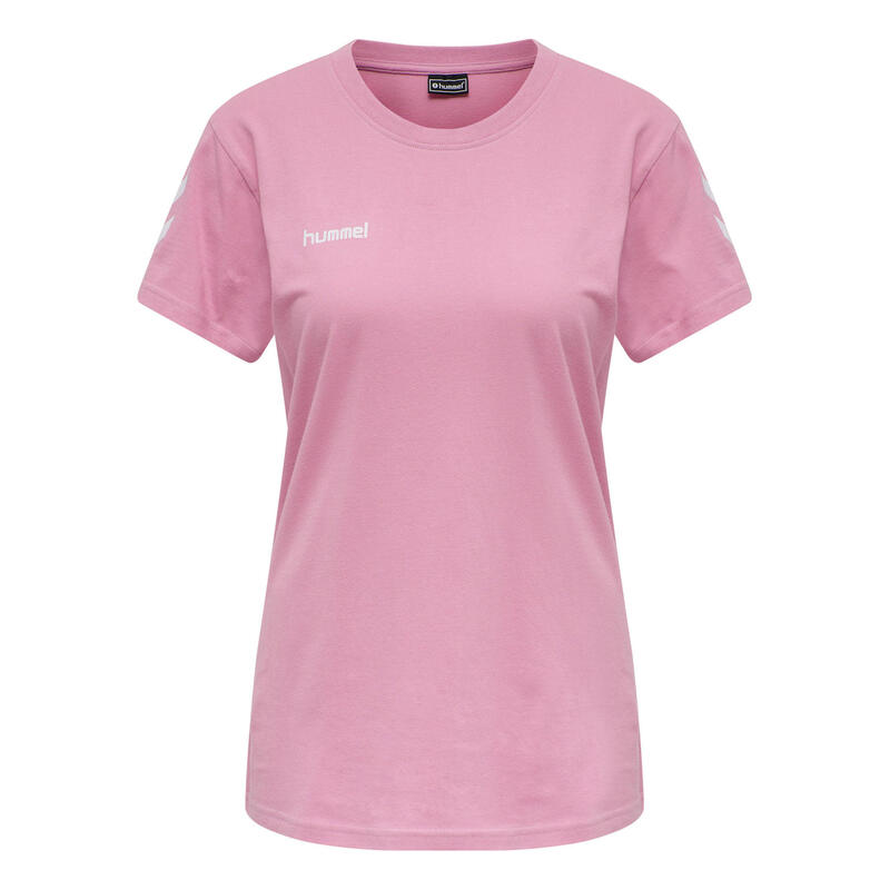 T-Shirt Manches Courtes Hmlgo Cotton T-Shirt Woman S/S Femme