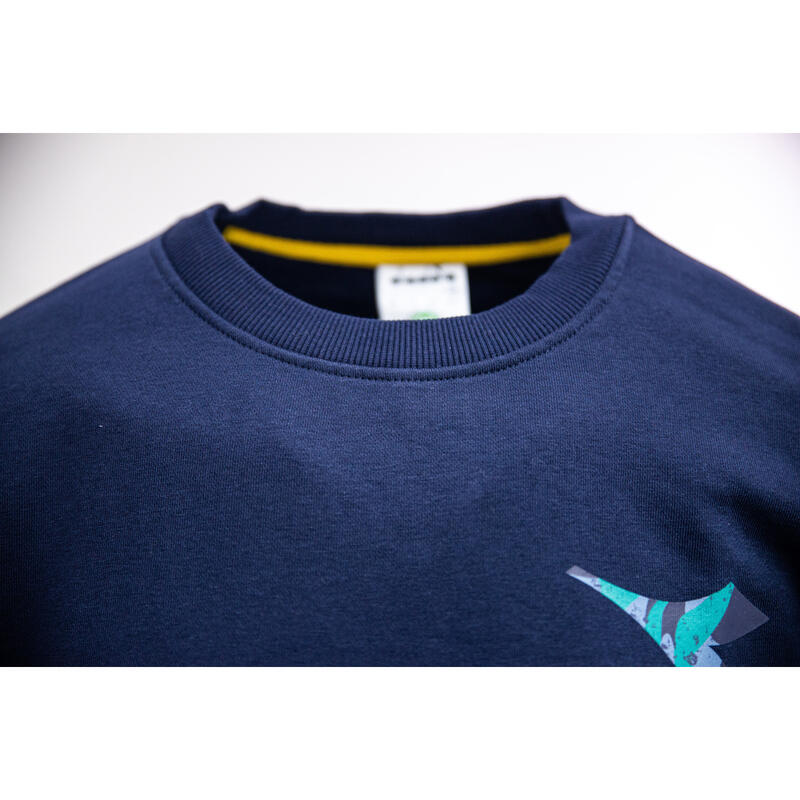 Blouse Diadora Crew Shield, Blauw, Mannen