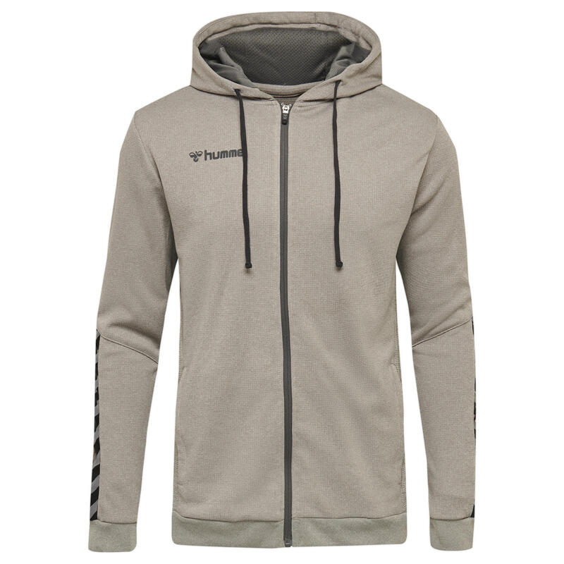 Hmlauthentic Poly Zip Hoodie Sweat À Capuche Homme