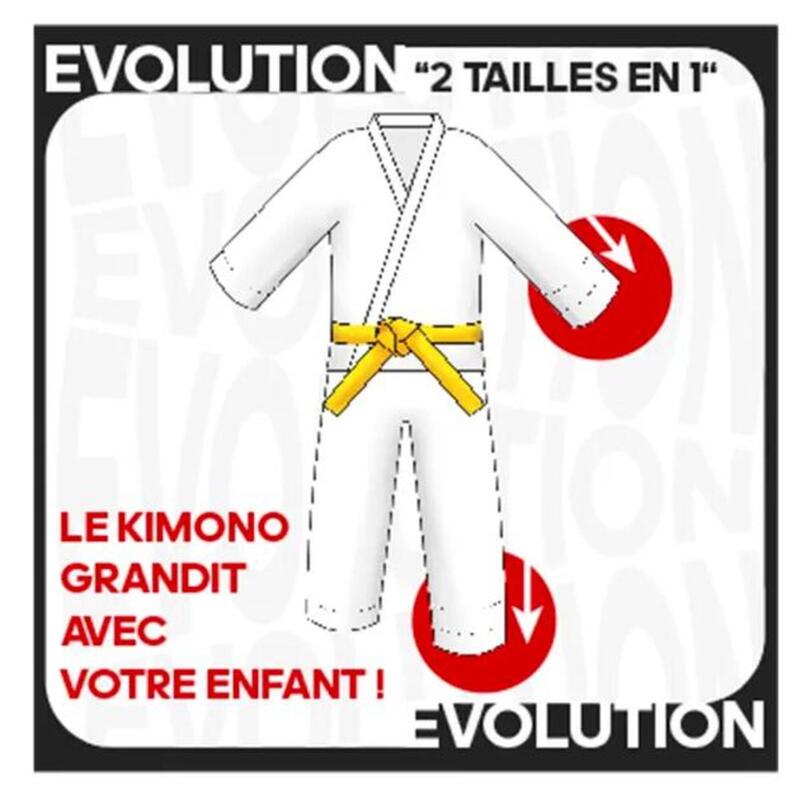 Kimono Judo J200E ADIDAS Iniciação Evolutivo Criança