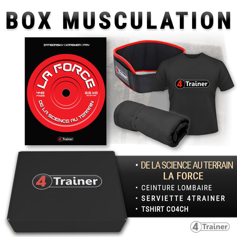 Box Musculation - TSHIRT+CEINTURE Taille XL - 4TRAINER