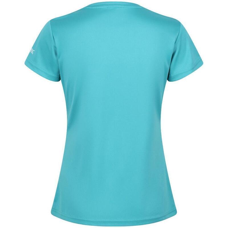 Dames Fingal VI Aarde Tshirt (Turquoise)