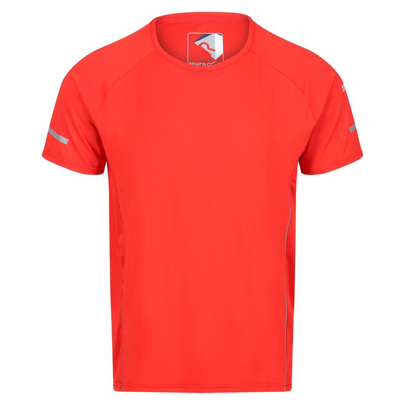T-Shirt Logótipo Highton Pro Homem Vermelhor Ardente