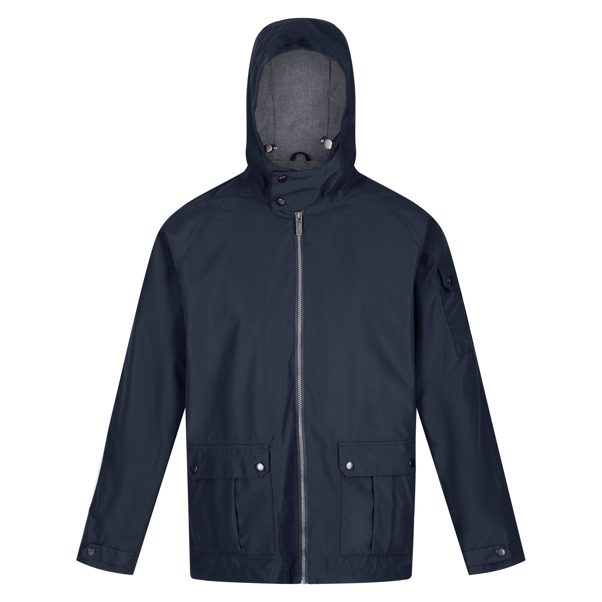 Mens Bergen Waterproof Jacket (Navy) 1/5